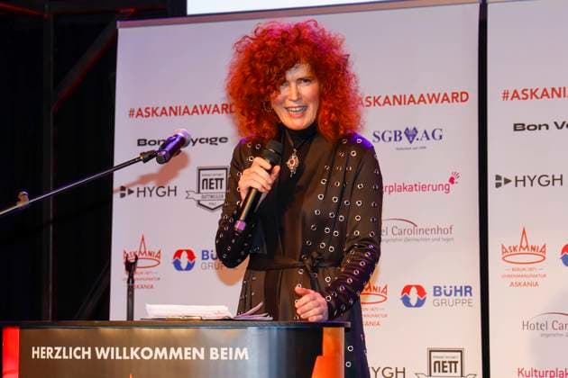 Martina Dold ASKANIA at the 17th ASKANIA Award ceremony at the Quatsch Comedy Club Berlin