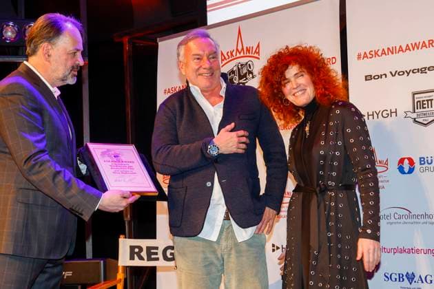 Nico Hofmann Award winner , Martina Dold ASKANIA at the 17th ASKANIA Award ceremony at the Quatsch Comedy Club Berlin