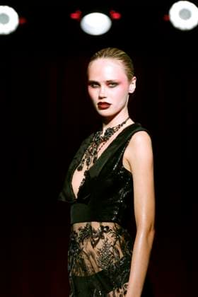 Frederick Anderson ready to wear fall winter 2025 26, New York, February 2025 Frederick Anderson ready to wear fall winter 2025 26 runway at New York fashion week, 11 February 2025, Credit:x Avalon New York, USA  Copyright: xxx xAvalonx 0962777185