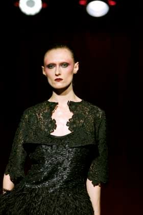 Frederick Anderson ready to wear fall winter 2025 26, New York, February 2025 Frederick Anderson ready to wear fall winter 2025 26 runway at New York fashion week, 11 February 2025, Credit:x Avalon New York, USA  Copyright: xxx xAvalonx 0962777499