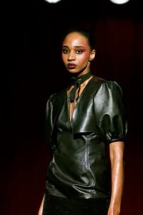 Frederick Anderson ready to wear fall winter 2025 26, New York, February 2025 Frederick Anderson ready to wear fall winter 2025 26 runway at New York fashion week, 11 February 2025, Credit:x Avalon New York, USA  Copyright: xxx xAvalonx 0962777866