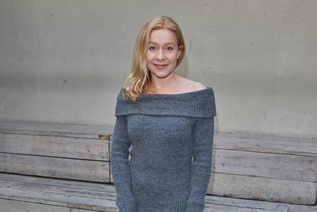 Natalie O Hara arriving at the Romance TV BLUE FLOWER short film award ceremony at the Prince Charles in Berlin on 12 02 2025 BLUE FLOWER short film award