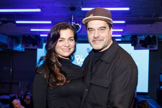 Award Blaue Blume 2025 Kati Bork and Raphael Vogt at the BLAUE BLUME award ceremony by Romance TV at Prince Charles on 12 02 2024 in Berlin Copyright: xEventpressxKochanx