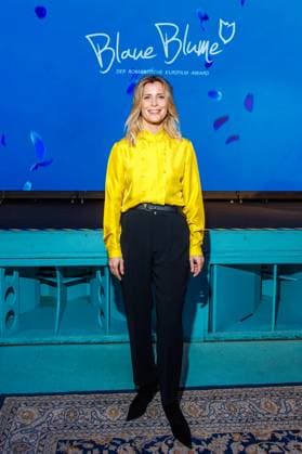 Award Blaue Blume 2025 Valerie Niehaus at the BLAUE BLUME award ceremony by Romance TV at Prince Charles on 12 02 2024 in Berlin Copyright: xEventpressxKochanx