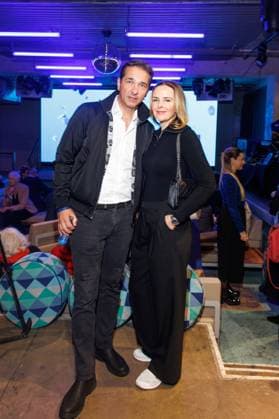 Award Blaue Blume 2025 Andreas Elsholz and Denise Zich at the BLAUE BLUME award ceremony by Romance TV at Prince Charles on 12 02 2024 in Berlin Copyright: xEventpressxKochanx