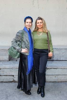 Award Blaue Blume 2025 Laura Sophia Landauer and Jessica Boehrs at the BLAUE BLUME award ceremony by Romance TV at Prince Charles on 12 02 2024 in Berlin Copyright: xEventpressxKochanx