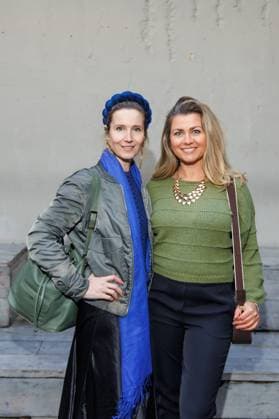 Award Blaue Blume 2025 Laura Sophia Landauer and Jessica Boehrs at the BLAUE BLUME award ceremony by Romance TV at Prince Charles on 12 02 2024 in Berlin Copyright: xEventpressxKochanx