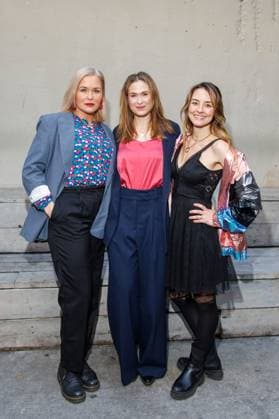 Award Blaue Blume 2025 Judith Hoersch, Lea Marlen Woitack and Luisa Wietzorek at the BLAUE BLUME award ceremony by Romance TV at Prince Charles on 12 02 2024 in Berlin Copyright: xEventpressxKochanx