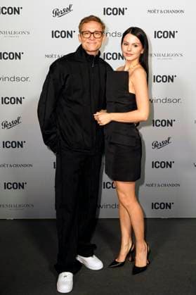 Entertainment Themen der Woche KW07 Entertainment Bilder des Tages Matthias Schweighöfer und Ruby O. Fee beim ICON Movie Dinner am Vorabend der Berlinale-Eröffnung im Restaurant Tim Raue. Berlin, 12.02.2025 *** Matthias Schweighöfer and Ruby O Fee at the ICON Movie Dinner on the eve of the Berlinale opening at Restaurant Tim Raue Berlin, 12 02 2025 Foto:xT.xBartillax xFuturexImagex icon_5240