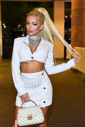 Katja Krasavice at Shirin David s birthday party at Father Graham in Berlin, Germany, 11 April 2019. Berlin *** Katja Krasavice AT Shirin David S Birthday Party AT Father Graham in Berlin, Germany, 11 April 2019 Berlin