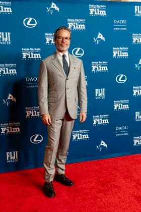 February 13, 2025, Santa Barbara, California, USA: Guy Pearce arrive at the red carpet Thursday night to receive the Cinema Vanguard Award at the 40th annual Santa Barbara International Film Festival. Spotlighting their performances in Brady CorbetÃ¢â‚¬â ¢s THE BRUTALIST, BrodyÃ¢â‚¬â ¢s portrayal of Toth highlights an immigrantÃ¢â‚¬â ¢s struggle to overcome his war-torn past and rebuild his life in a Post-War America. Pearce, in contrast, delivers a chilling, domineering performance as a wealthy art patron whose vision of American modernity collides with TothÃ¢â‚¬â ¢s. The tension between the two not only drives the narrative but also symbolizes the larger struggle between innovation and tradition. Santa Barbara USA - ZUMAa35_ 20250213_zaf_a35_009 Copyright: xDanielxA.xAndersonx