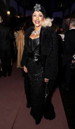 February 13, 2025, New York, New York, USA: Crystal Waters attends Zang Toi runway show during New York Fashion Week Fall Winter 2025 at Park Avenue Christian Church in New York on February 13, 2025. New York USA - ZUMAr339 20250213_znp_r339_011 Copyright: xLevxRadinx