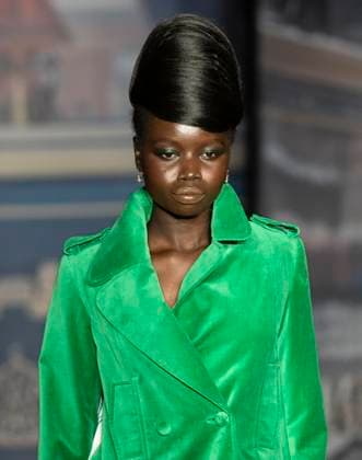 February 13, 2025, New York, New York, USA: Model walks runway for Zang Toi runway show during New York Fashion Week Fall Winter 2025 at Park Avenue Christian Church in New York on February 13, 2025. Zang Toi design for House of Toi includes dresses, shoes, accessories like bags, costume jewelry, belts and etc. New York USA - ZUMAr339 20250213_znp_r339_065 Copyright: xLevxRadinx