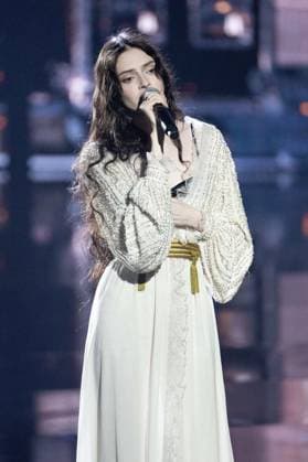 40th Les Victoires De La Musique-Boulogne-Billancourt Solann performs on stage at the 40th Les Victoires De La Musique at La Seine Musicale on February 14, 2025 in Boulogne-Billancourt, France. Photo by David NIVIERE ABACAPRESS.COM BOULOGNE-BILLANCOURT France  Copyright: xNivierexDavid ABACAPRESS.COMx