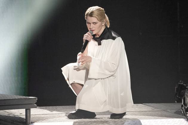 40th Les Victoires De La Musique-Boulogne-Billancourt Zaho de Sagazan performs on stage at the 40th Les Victoires De La Musique at La Seine Musicale on February 14, 2025 in Boulogne-Billancourt, France. Photo by David NIVIERE ABACAPRESS.COM BOULOGNE-BILLANCOURT France  Copyright: xNivierexDavid ABACAPRESS.COMx