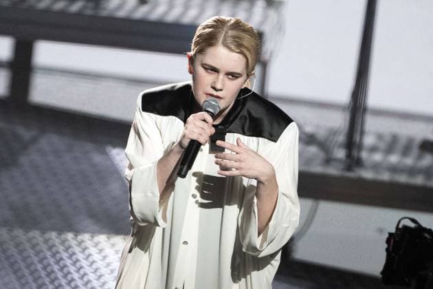 40th Les Victoires De La Musique-Boulogne-Billancourt Zaho de Sagazan performs on stage at the 40th Les Victoires De La Musique at La Seine Musicale on February 14, 2025 in Boulogne-Billancourt, France. Photo by David NIVIERE ABACAPRESS.COM BOULOGNE-BILLANCOURT France  Copyright: xNivierexDavid ABACAPRESS.COMx
