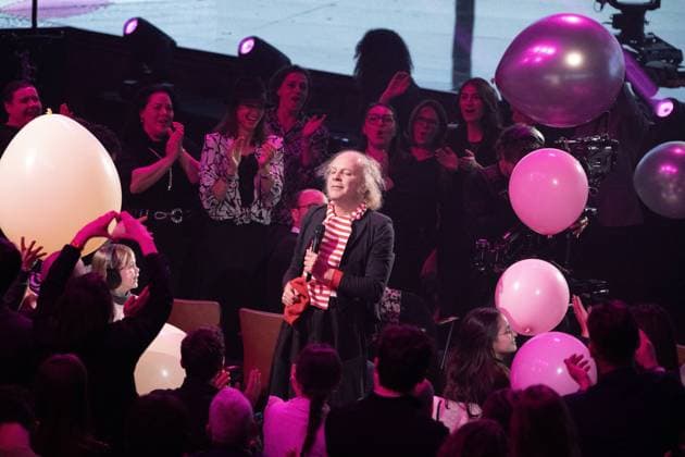 40th Les Victoires De La Musique-Boulogne-Billancourt Philippe Katerine performs on stage at the 40th Les Victoires De La Musique at La Seine Musicale on February 14, 2025 in Boulogne-Billancourt, France. Photo by David NIVIERE ABACAPRESS.COM BOULOGNE-BILLANCOURT France  Copyright: xNivierexDavid ABACAPRESS.COMx