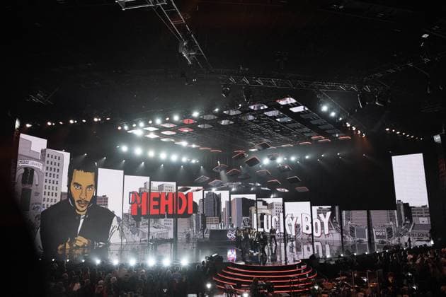 40th Les Victoires De La Musique-Boulogne-Billancourt Tribute to DJ Mehdi at the 40th Victoires de la Musique at La Seine Musicale on February 14, 2025 in Boulogne-Billancourt, France. Photo by David NIVIERE ABACAPRESS.COM BOULOGNE-BILLANCOURT France  Copyright: xNivierexDavid ABACAPRESS.COMx