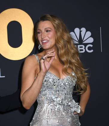 February 16, 2025, New York, New York, Unites States: Blake Lively attends the SNL50: The Anniversary Show at 30 Rockefeller Plaza in New York. February 16, 2025. New York Unites States - ZUMAp281 20250216_zea_p281_011 Copyright: xPhotoxImagexPressx