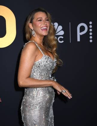 February 16, 2025, New York, New York, Unites States: Blake Lively attends the SNL50: The Anniversary Show at 30 Rockefeller Plaza in New York. February 16, 2025. New York Unites States - ZUMAp281 20250216_zea_p281_014 Copyright: xPhotoxImagexPressx