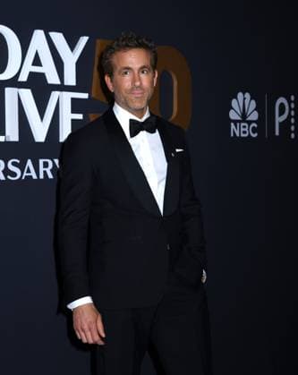 February 16, 2025, New York, New York, Unites States: Ryan Reynolds attends the SNL50: The Anniversary Show at 30 Rockefeller Plaza in New York. February 16, 2025. New York Unites States - ZUMAp281 20250216_zea_p281_069 Copyright: xPhotoxImagexPressx