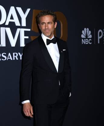 February 16, 2025, New York, New York, Unites States: Ryan Reynolds attends the SNL50: The Anniversary Show at 30 Rockefeller Plaza in New York. February 16, 2025. New York Unites States - ZUMAp281 20250216_zea_p281_075 Copyright: xPhotoxImagexPressx