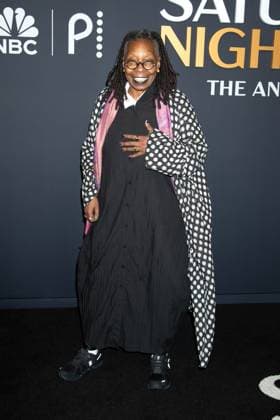 Red carpet for the SNL50: The Anniversary Show of Saturday Night Live Featuring: Whoopi Goldberg Where: New York, New York, United States When: 16 Feb 2025 Credit: Janet Mayer INSTARimages.com EDITORIAL USE ONLY. NOT FOR USE BY NEWSPAPERS BASED IN THE UK. Copyright: xx instar54522403