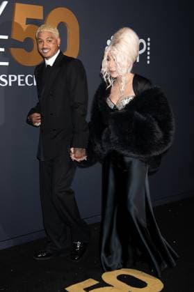 Red carpet for the SNL50: The Anniversary Show of Saturday Night Live Featuring: Alexander Edwards and Cher Where: New York, New York, United States When: 16 Feb 2025 Credit: Janet Mayer INSTARimages.com EDITORIAL USE ONLY. NOT FOR USE BY NEWSPAPERS BASED IN THE UK. Copyright: xx instar54522285