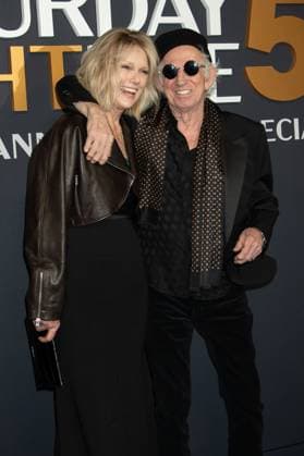 Red carpet for the SNL50: The Anniversary Show of Saturday Night Live Featuring: Patti Hansen, Keith Richards Where: New York, New York, United States When: 16 Feb 2025 Credit: Janet Mayer INSTARimages.com EDITORIAL USE ONLY. NOT FOR USE BY NEWSPAPERS BASED IN THE UK. Copyright: xx instar54522219