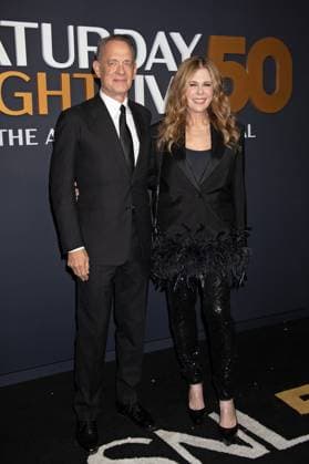 Red carpet for the SNL50: The Anniversary Show of Saturday Night Live Featuring: Tom Hanks, Rita Wilson Where: New York, New York, United States When: 16 Feb 2025 Credit: Janet Mayer INSTARimages.com EDITORIAL USE ONLY. NOT FOR USE BY NEWSPAPERS BASED IN THE UK. Copyright: xx instar54522208