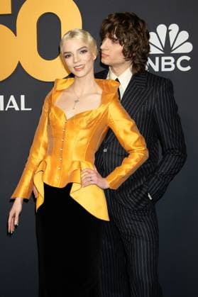 Red carpet for the SNL50: The Anniversary Show of Saturday Night Live Featuring: Anya Taylor, Malcolm McRae Where: New York, New York, United States When: 16 Feb 2025 Credit: Janet Mayer INSTARimages.com EDITORIAL USE ONLY. NOT FOR USE BY NEWSPAPERS BASED IN THE UK. Copyright: xx instar54522216