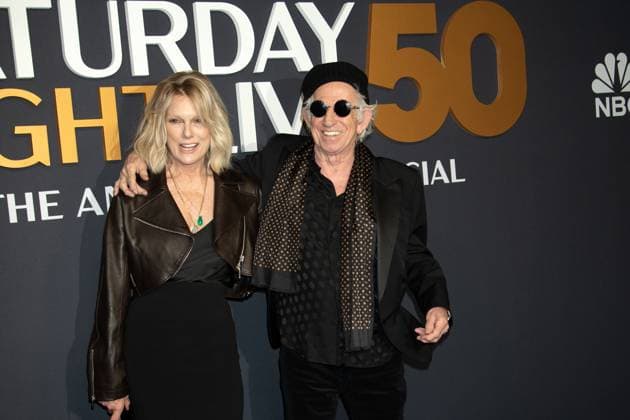 Red carpet for the SNL50: The Anniversary Show of Saturday Night Live Featuring: Patti Hansen, Keith Richards Where: New York, New York, United States When: 16 Feb 2025 Credit: Janet Mayer INSTARimages.com EDITORIAL USE ONLY. NOT FOR USE BY NEWSPAPERS BASED IN THE UK. Copyright: xx instar54522217
