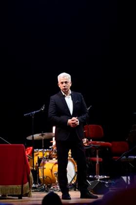 Peter Ufer at the award ceremony of the Peace Prize Dresden 2025 International Peace Prize to the European Court of Human Rights ECHR in the Semperoper Dresden, 16 02 2025 Saxony Germany Copyright: xMatthiasxWehnertx