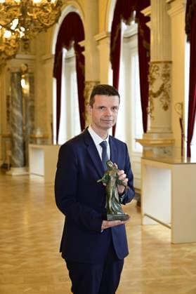 Marko Bosnjak at the award ceremony of the Peace Prize Dresden 2025 International Peace Prize to the European Court of Human Rights ECHR in the Semperoper Dresden, 16 02 2025 Saxony Germany Copyright: xMatthiasxWehnertx