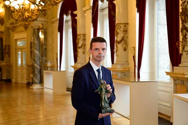 Marko Bosnjak at the award ceremony of the Peace Prize Dresden 2025 International Peace Prize to the European Court of Human Rights ECHR in the Semperoper Dresden, 16 02 2025 Saxony Germany Copyright: xMatthiasxWehnertx