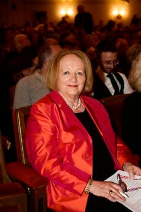 Sabine Leutheusser Schnarrenberger at the presentation of the Dresden 2025 International Peace Prize to the European Court of Human Rights ECHR at the Semperoper Dresden, 16 02 2025 Saxony Germany Copyright: xMatthiasxWehnertx