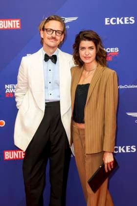 Sebastian Tigges mit Marie Nasemann zu Gast bei der Verleihung des 23. Bunte New Faces Award Style im Prince Charles am Donnerstag 13.07.2023 in Berlin Berlin Deutschland *** Sebastian Tigges with Marie Nasemann to Guest at the award Ceremony of 23 Bunte New Faces Award Style at Prince Charles on Thursday 13 07 2023 in Berlin Berlin Germany