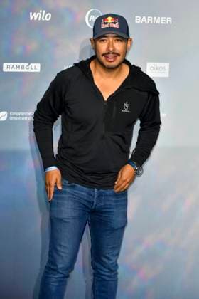 Nirmal Purja MBE ist ein nepalesischer Bergsteiger zu Gast beim 16. Deutscher Nachhaltigkeitspreis 2023 im Maritim Hotel am Freitag 24.11.2023 in Duesseldorf NRW D *** Nirmal Purja MBE is a Nepalesischer Mountaineer to Guest at 16 German Sustainability Award 2023 at Maritim Hotel on Friday 24 11 2023 in Duesseldorf NRW D