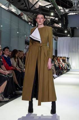 February 19, 2025, Madrid, Madrid, Spain: Model walks the runway at the RAFAEL URQUIZAR fashion show Ã¢â‚¬oeVANGUARDÃ¢â‚¬Â during the Mercedes Benz Fashion Week Madrid at Movistar Arena on February 19, 2025 in Madrid, Spain. Madrid Spain - ZUMAc312 1059032321st Copyright: xOscarxManuelxSanchezx