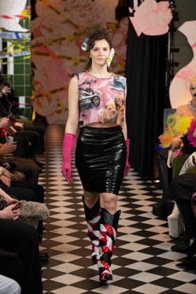 VIN + OMI AW25 catwalk show, 19 February 2025 VIN + OMI AW25 catwalk show at Harrington Gardens in South Kensington, London, UK on 19 February 2025., Credit:JIMMY JAMES Avalon London, UK  Copyright: xJIMMYxJAMESx xAvalonx 0966187176