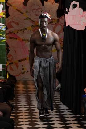 VIN + OMI AW25 catwalk show, 19 February 2025 VIN + OMI AW25 catwalk show at Harrington Gardens in South Kensington, London, UK on 19 February 2025., Credit:JIMMY JAMES Avalon London, UK  Copyright: xJIMMYxJAMESx xAvalonx 0966188029