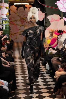 VIN + OMI AW25 catwalk show, 19 February 2025 VIN + OMI AW25 catwalk show at Harrington Gardens in South Kensington, London, UK on 19 February 2025., Credit:JIMMY JAMES Avalon London, UK  Copyright: xJIMMYxJAMESx xAvalonx 0966188054