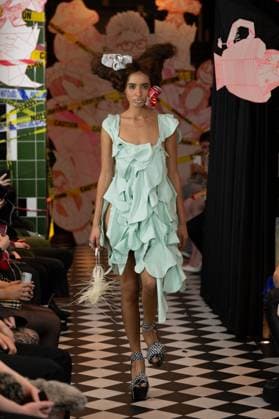 VIN + OMI AW25 catwalk show, 19 February 2025 VIN + OMI AW25 catwalk show at Harrington Gardens in South Kensington, London, UK on 19 February 2025., Credit:JIMMY JAMES Avalon London, UK  Copyright: xJIMMYxJAMESx xAvalonx 0966188081