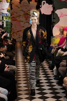 VIN + OMI AW25 catwalk show, 19 February 2025 VIN + OMI AW25 catwalk show at Harrington Gardens in South Kensington, London, UK on 19 February 2025., Credit:JIMMY JAMES Avalon London, UK  Copyright: xJIMMYxJAMESx xAvalonx 0966188121