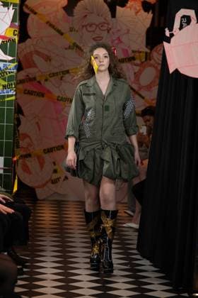 VIN + OMI AW25 catwalk show, 19 February 2025 VIN + OMI AW25 catwalk show at Harrington Gardens in South Kensington, London, UK on 19 February 2025., Credit:JIMMY JAMES Avalon London, UK  Copyright: xJIMMYxJAMESx xAvalonx 0966188132