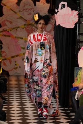 VIN + OMI AW25 catwalk show, 19 February 2025 VIN + OMI AW25 catwalk show at Harrington Gardens in South Kensington, London, UK on 19 February 2025., Credit:JIMMY JAMES Avalon London, UK  Copyright: xJIMMYxJAMESx xAvalonx 0966188207