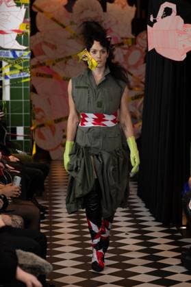 VIN + OMI AW25 catwalk show, 19 February 2025 VIN + OMI AW25 catwalk show at Harrington Gardens in South Kensington, London, UK on 19 February 2025., Credit:JIMMY JAMES Avalon London, UK  Copyright: xJIMMYxJAMESx xAvalonx 0966188848