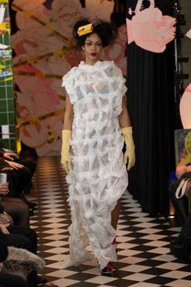 VIN + OMI AW25 catwalk show, 19 February 2025 VIN + OMI AW25 catwalk show at Harrington Gardens in South Kensington, London, UK on 19 February 2025., Credit:JIMMY JAMES Avalon London, UK  Copyright: xJIMMYxJAMESx xAvalonx 0966189022