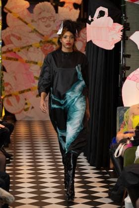 VIN + OMI AW25 catwalk show, 19 February 2025 VIN + OMI AW25 catwalk show at Harrington Gardens in South Kensington, London, UK on 19 February 2025., Credit:JIMMY JAMES Avalon London, UK  Copyright: xJIMMYxJAMESx xAvalonx 0966189066