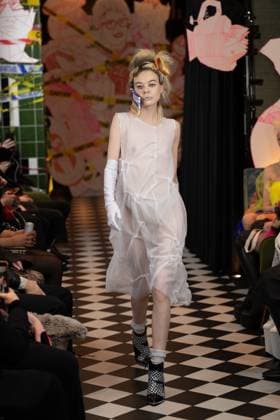 VIN + OMI AW25 catwalk show, 19 February 2025 VIN + OMI AW25 catwalk show at Harrington Gardens in South Kensington, London, UK on 19 February 2025., Credit:JIMMY JAMES Avalon London, UK  Copyright: xJIMMYxJAMESx xAvalonx 0966189195